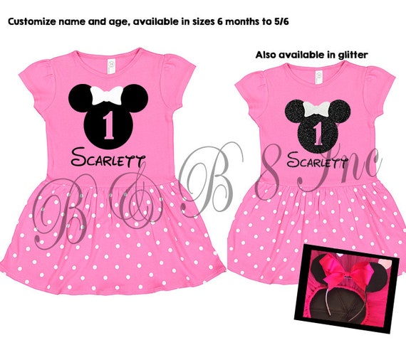 etsy minnie mouse dress