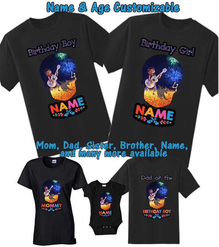 disney family birthday shirts