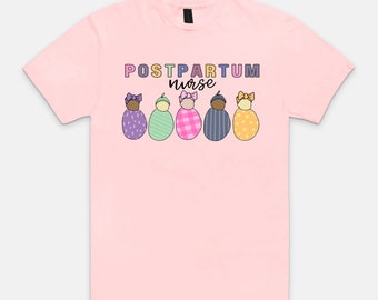 Camiseta de enfermera posparto