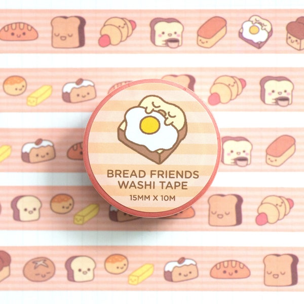 Washi Tape - Brotfreunde