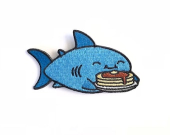 Iron-on Patch - Pancake Shark