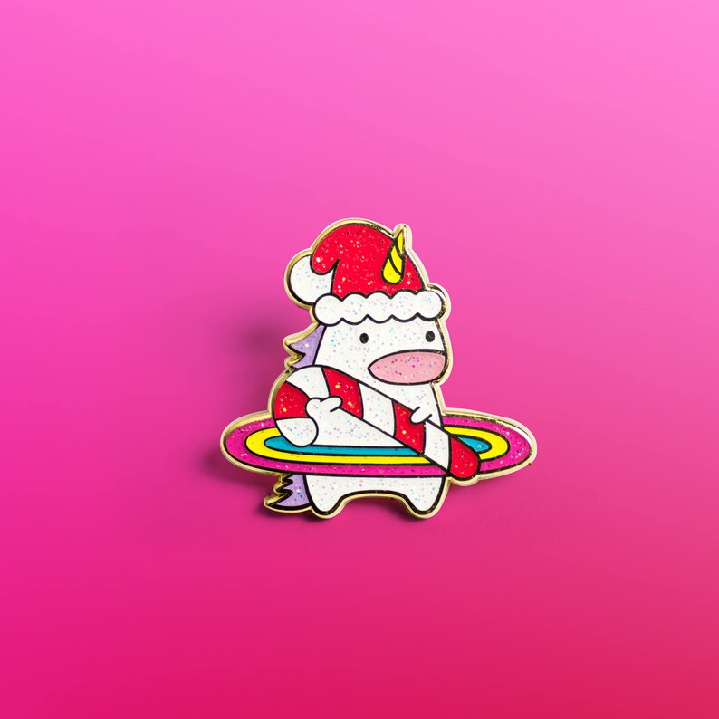 Unicorn Enamel Pin Cute Enamel Pin Kawaii Enamel Pin cute Etsy
