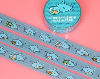 Washi Tape - Shark Friends