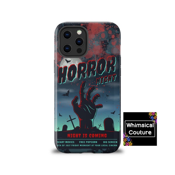 Horror Phone Case For iPhone 15 14 13 Pro Max 12 Mini 11 X Max XR 7 8 SE, Phone Case, Galaxy S23 S22 Horror Movie, Movie poster, Phone Cover