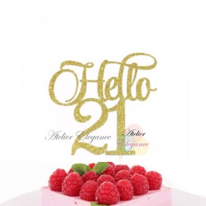 Hello 21 de gâteau, 21e anniversaire de gâteau, 21e fête d'anniversaire, joyeux 21e, 21e et fabuleux gâteau d'anniversaire, vingt et un anniversaire