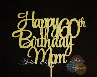 60th birthday favors for mom