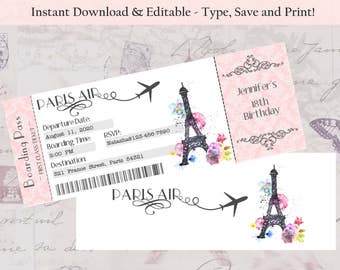 Paris Boarding Pass Invitation Template from i.etsystatic.com