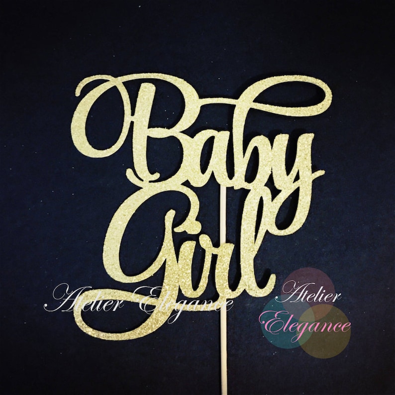 Baby Girl Cake Topper Baby Shower Cake Topper Baby Etsy Canada