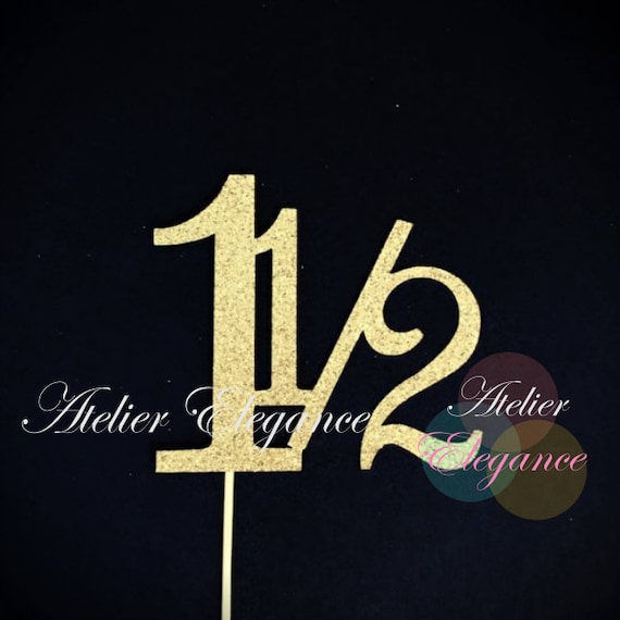 1 1 2 Cake Topper One And A Half Cake Topper 18 Months Cake Etsy 1 1 2 Cake Topper One And A Half Cake Topper 18 Months Cake Etsy
