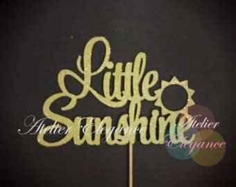 Little Sunshine Cake Topper, Sunshine Birthday Cake Topper, Sun Cake Topper, You are My Sunshine Topper, Sunshine Baby Shower Cake Topper