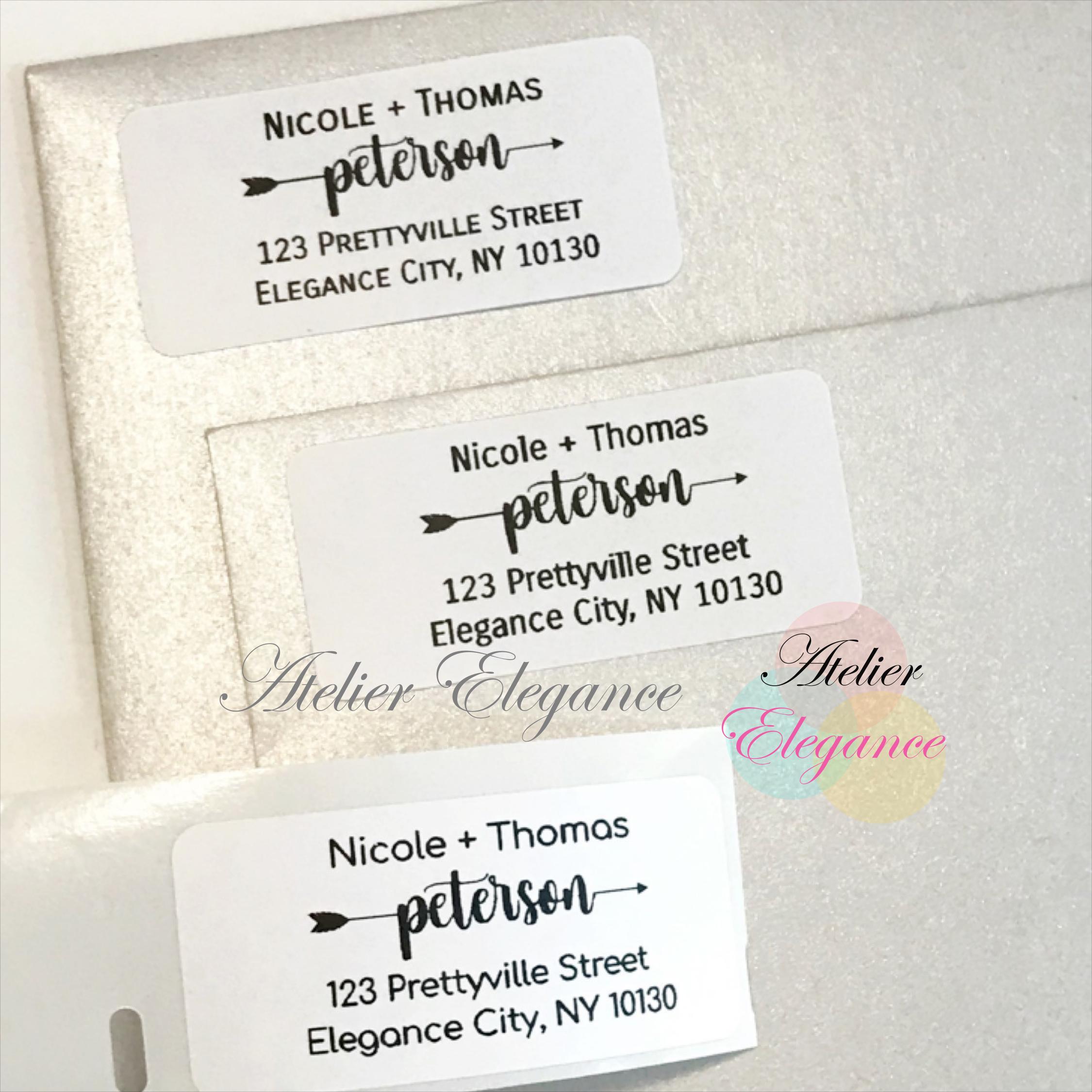 Address Label, Envelope Labels, Custom Label, Return Address, Thermal ...