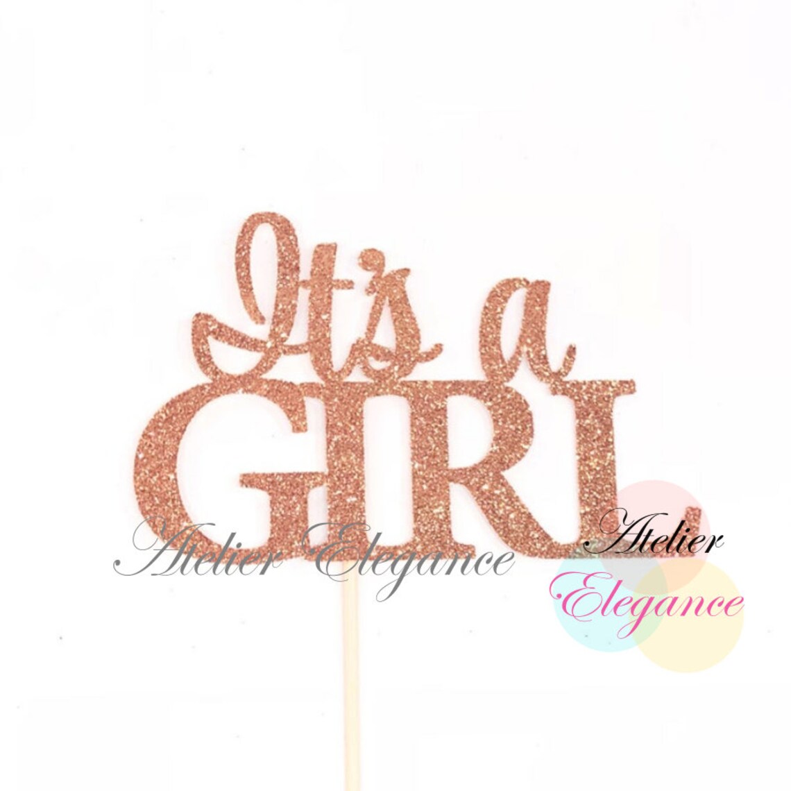 Its a Girl Cake Topper Baby Shower Cake Topper Baby Girl - Etsy Canada