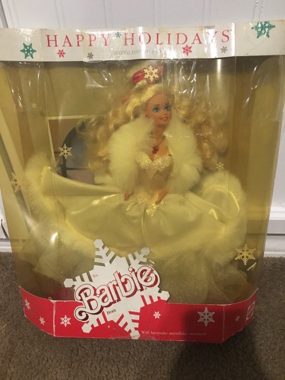 1989 special edition holiday barbie