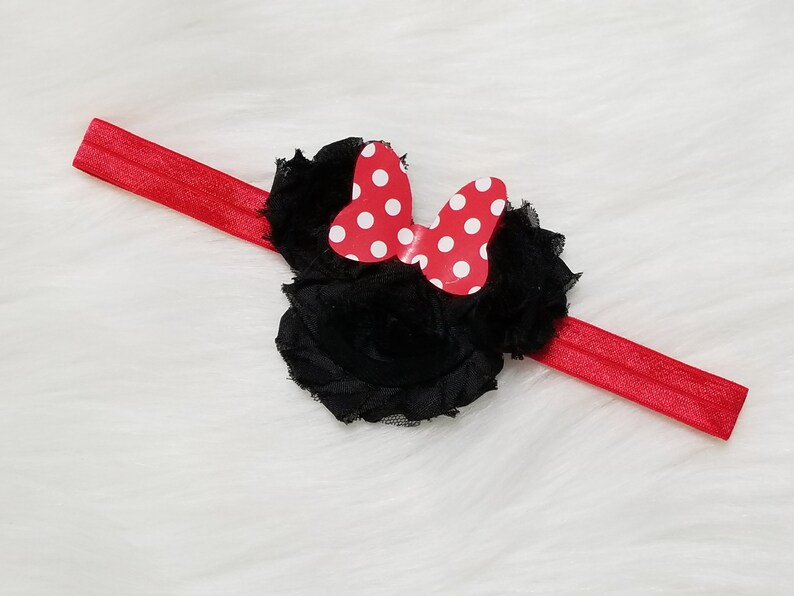 minnie mouse baby headband