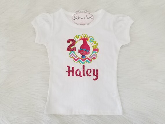 trolls 2nd birthday outfit