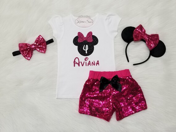 minnie mouse 4th birthday outfit