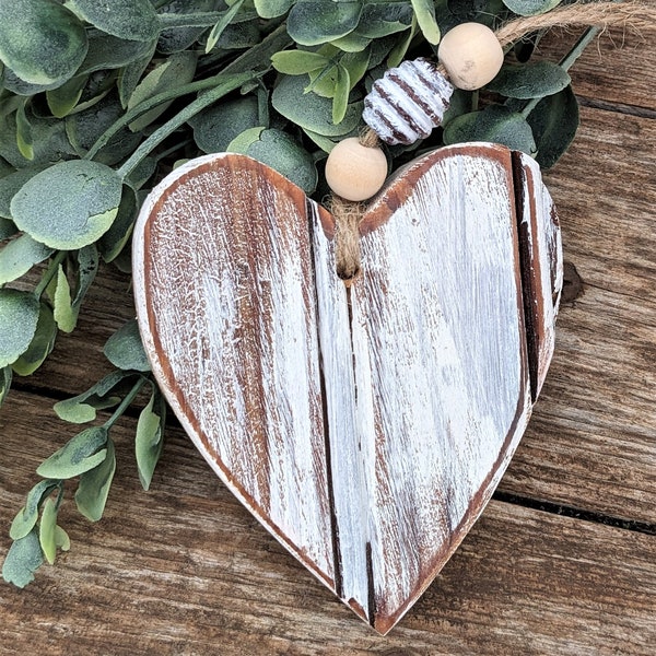 Barn wood heart ornament, Wedding wood hearts ornament, rustic wedding hearts, heart ornaments, tier tray hearts, barn wood hearts