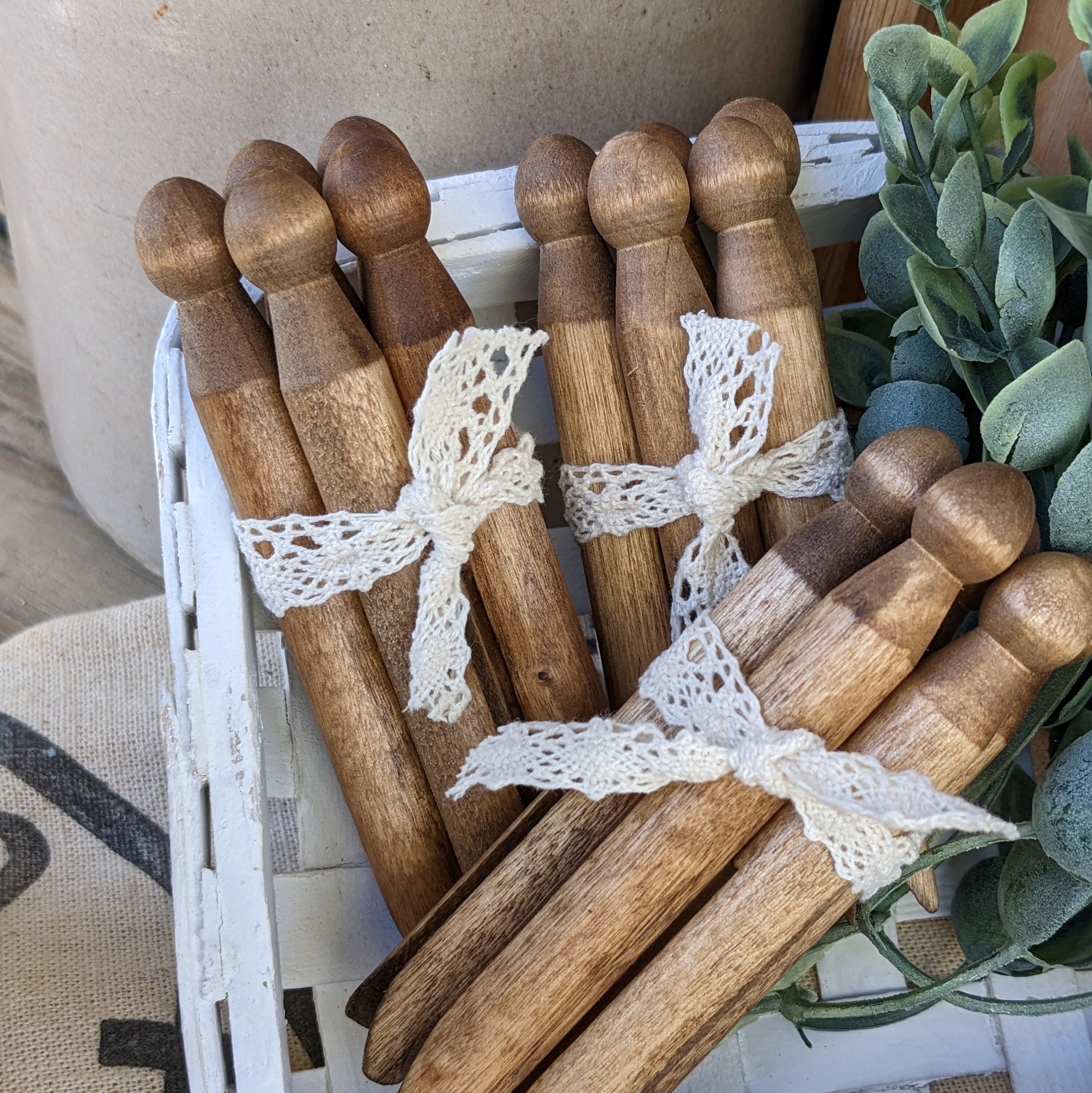 Vintage Inspired Clothespins, Antique Inspired Clothespin Bundle ...