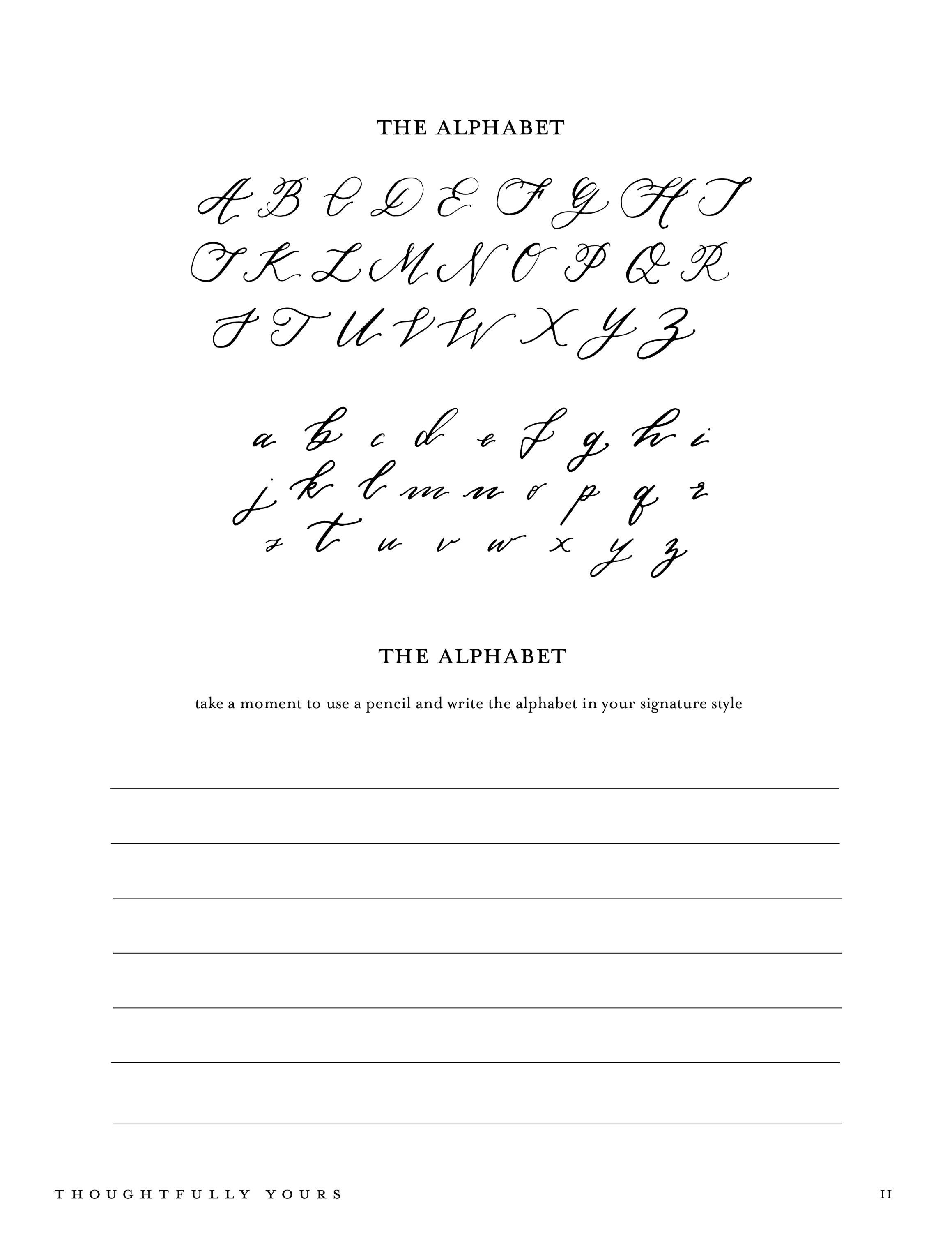Introduction to the Art of Calligraphy, Calligraphy Digital Workbook ...