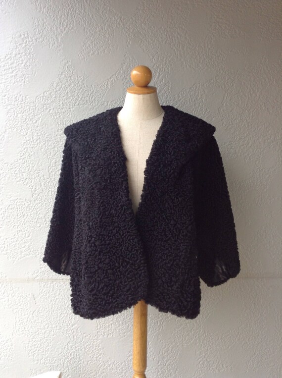 1950s Persian Lamb Capelet
