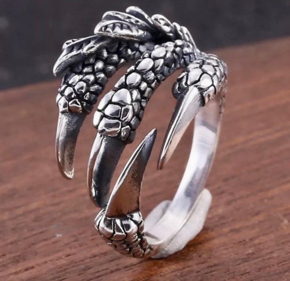 Goth rings etsy deals