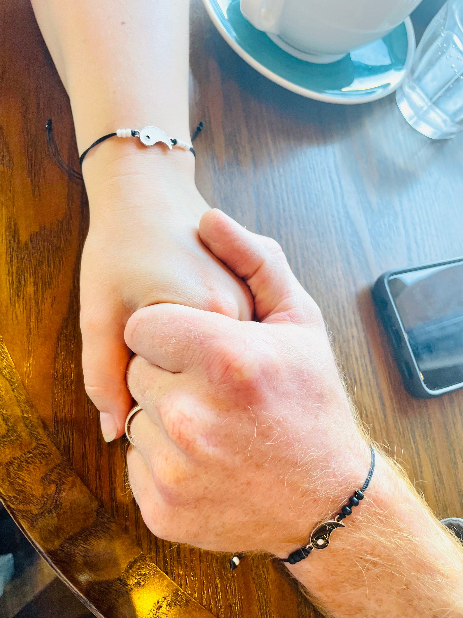 2 Matching Couple Bracelets Couple Bracelets Set Cute Couple Etsy