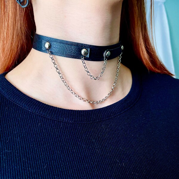 Choker Collar Etsy