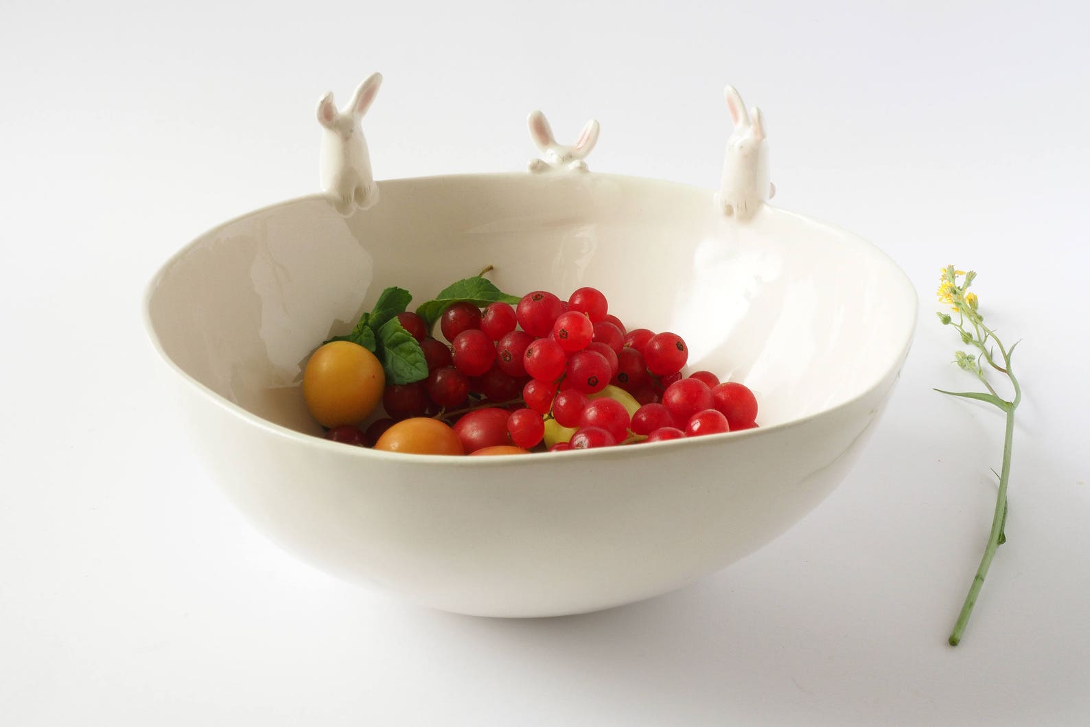 Ceramic Rabbit Bowl Cute Animal Bowl Unique Wedding Gift. Etsy