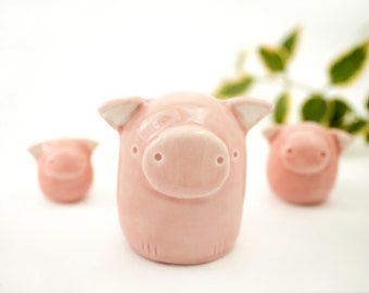 Little Pig Farmhouse, A Sweet Ceramic Piglet to decor your Kitchen. Handmade in Italy