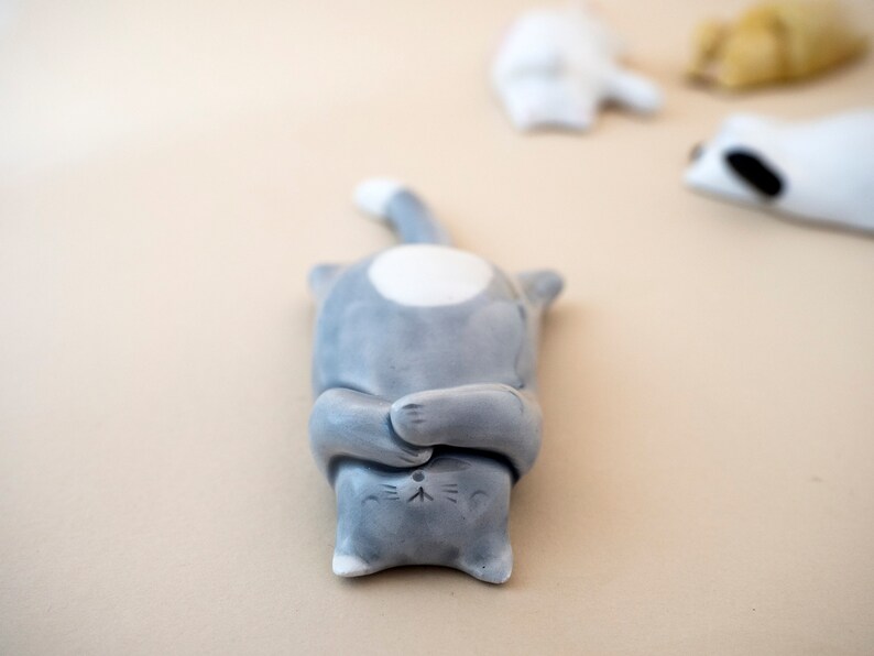 Statuetta Commemorativa Per Gatti IFCOW - In Resina, Con Ali D'Angelo, Per Giardino O Casa