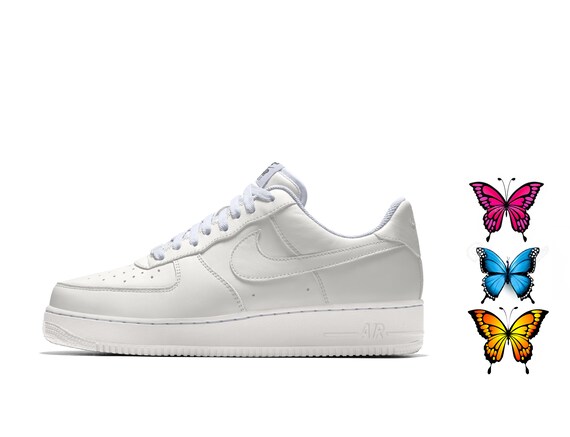 etsy air force 1 butterfly