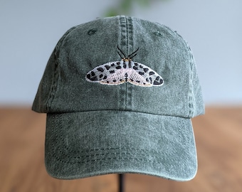 Embroidered Moth Dad Hat