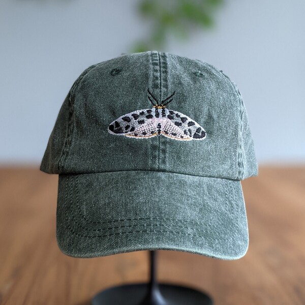 Embroidered Moth Dad Hat