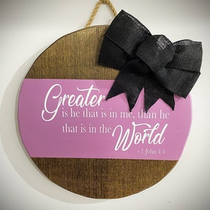 Monogrammed Door Hanger