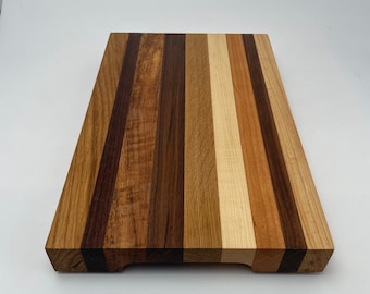 Tabla de corte de madera mixta