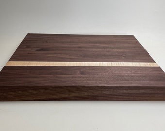 Corte de nogal y arce hecho a mano / Porción / Tabla de charcutería