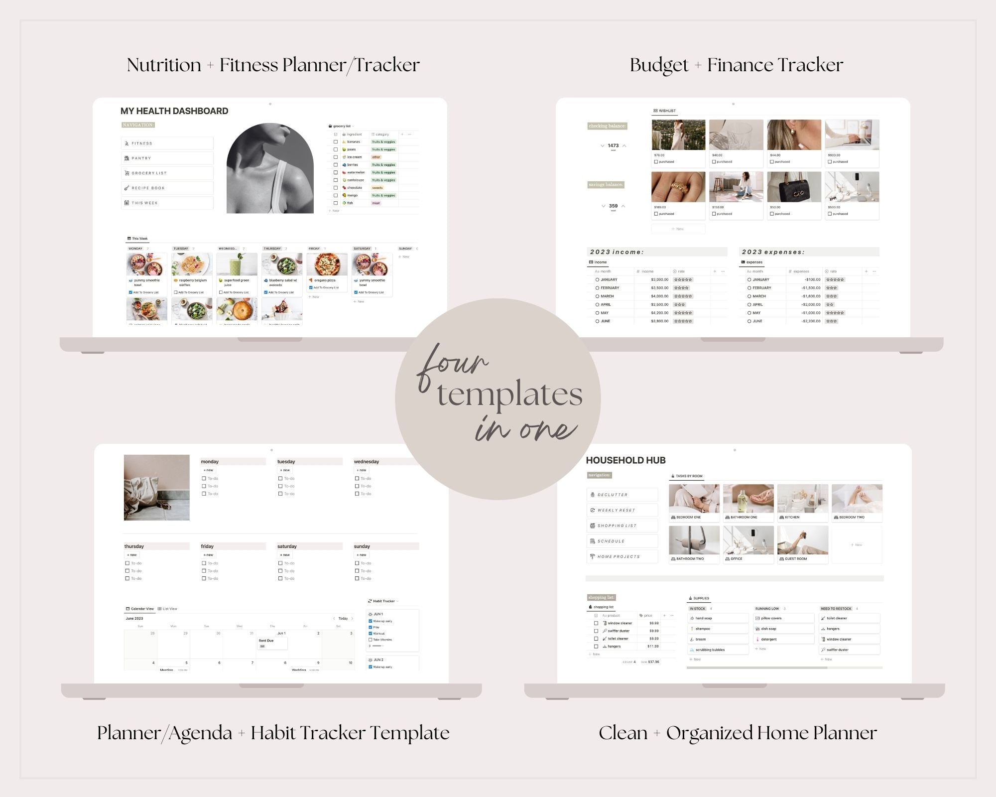 Stay at Home Mom Planners Homemaker Life Planner for Mom, Cleaning ...