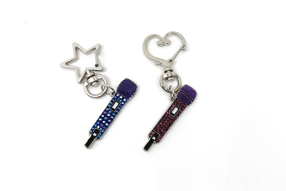 クリスタルマイクキーホルダー / BTS ジョングクエディション