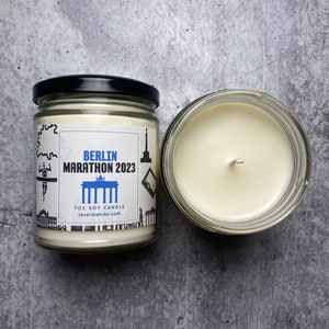 Berlin Marathon Candle