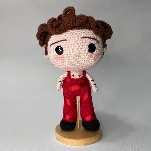 Crochet Amigurumi Doll - Celeb Inspired Amigurumi  - Famous Singer Plushie - Handmade Plush Pop Star - Funko Pop