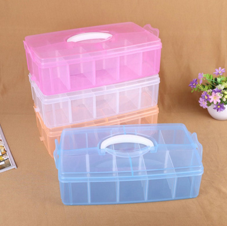 Plastic Storage Box Craft Box Jewelry Box Beads Box Big Storage Box