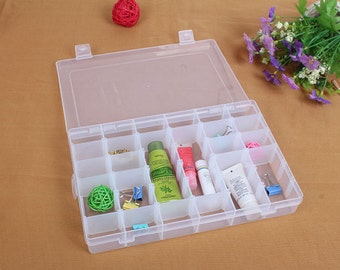 36 Grids Craft Storage Box,Jewelry Bead Storage Container,Plastic storage box, jewelry beads box, Plastic Storage organizer Container,PEA20