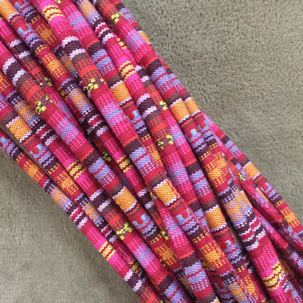 Colorful Ethnic Rope Cord,Bohemian Ethnic Rope Cord,Tribal Ethnic Cord,Fabric Rope Cord, Bohemian Necklace Cord,Bracelets Cord,Jewelry Cord