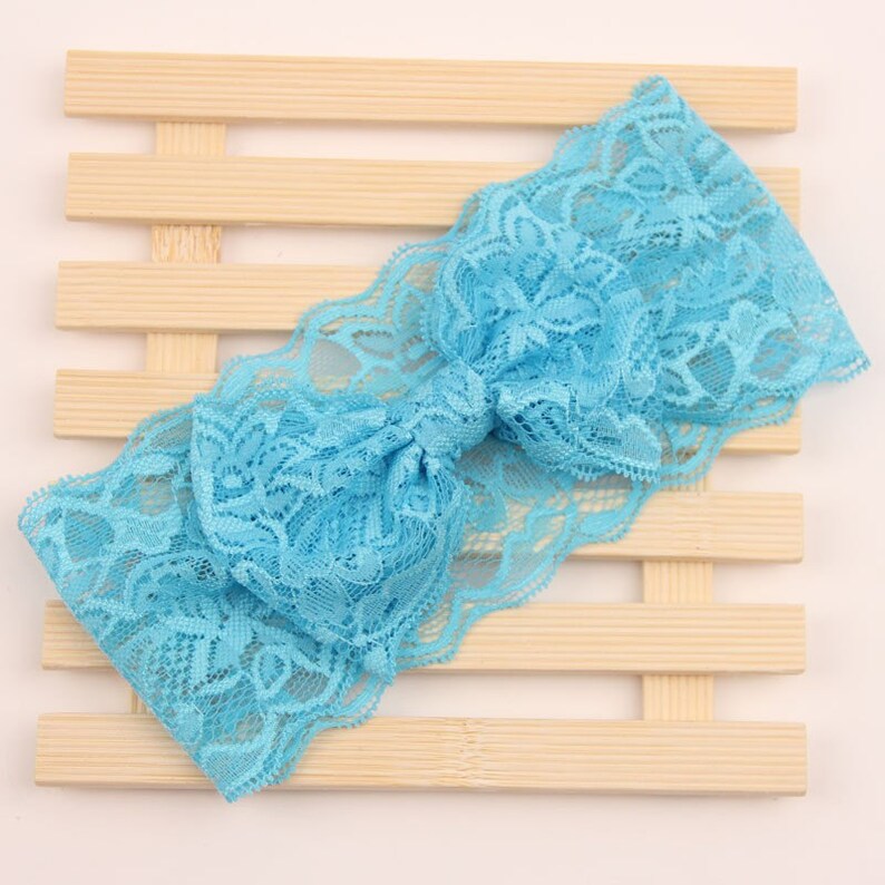 Baby lace headband Wholesale Stretch Lace Elastic Baby Etsy