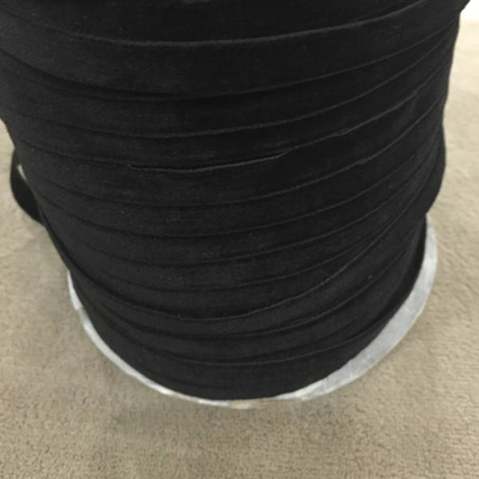 Black Velvet Cord, 10mm Velvet Cord, Jewelry Making Cord, Velvet