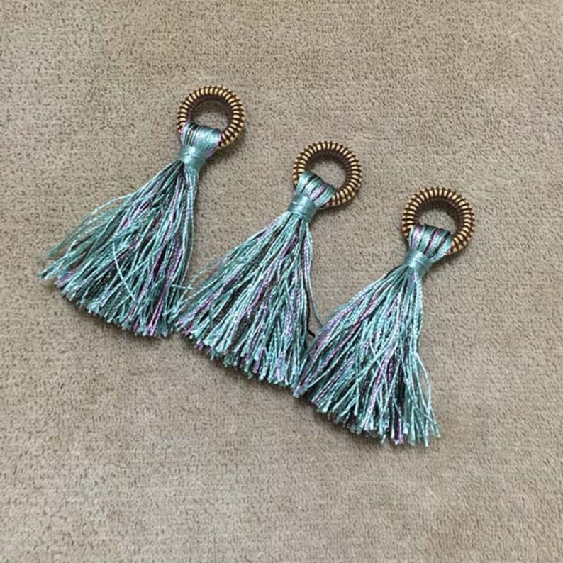 Silk tassel Mini Tassels Jewelry Tassels Tassles Small Etsy