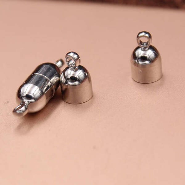 End Caps Tube End Caps 106mm End Caps Necklace Etsy