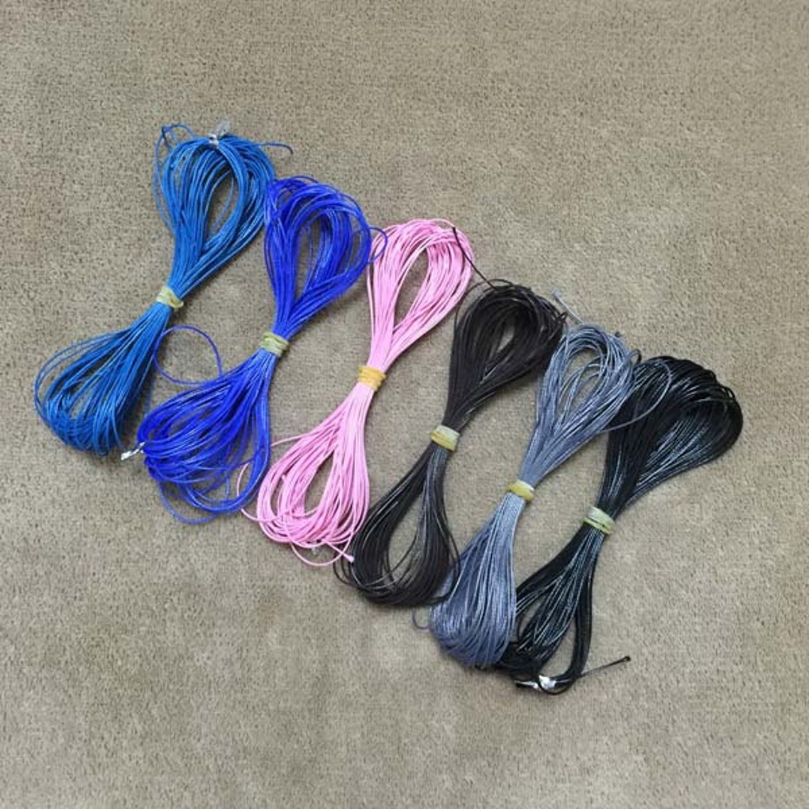 0.5mm Wax Cotton Cord, Leather Wire Cord , Waxed Cotton Cord, Waxed