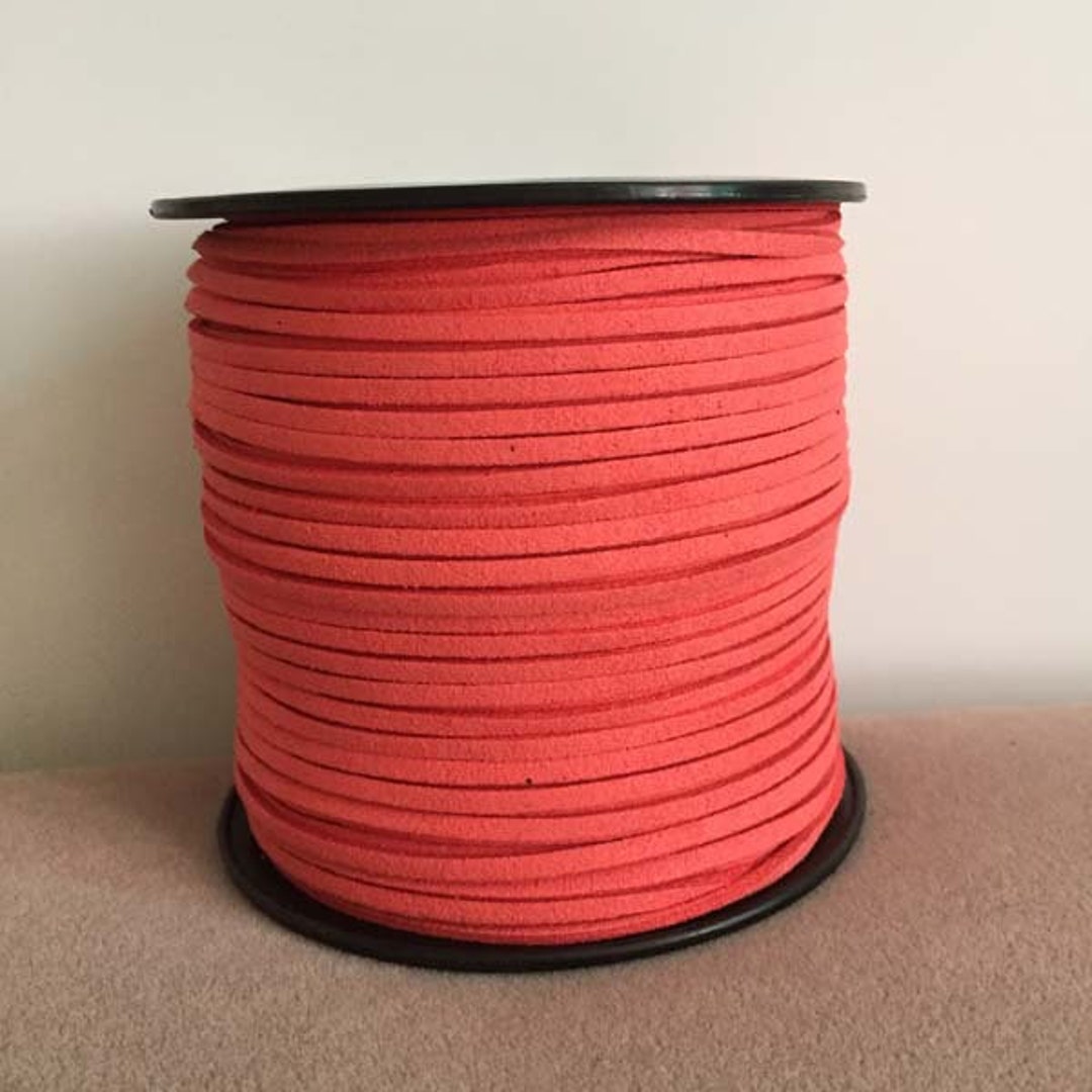 Faux Suede Cord, 3mm Suede Cord, Jewelry Cord, Leather Cord, Suede