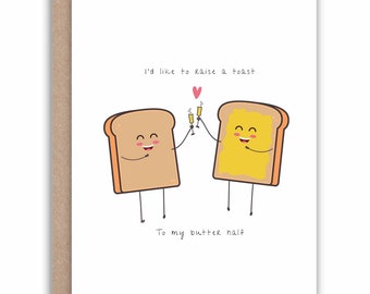 Anniversary Toast Etsy